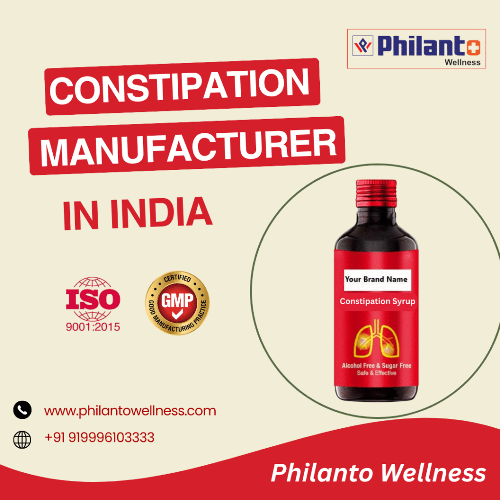 Constipation Syrup Manufacturer in India