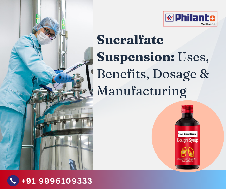 Sucralfate Suspension: Uses, Benefits, Dosage & Manufacturing