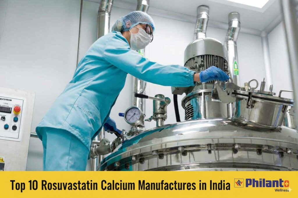 Top 10 Rosuvastatin Calcium Manufacturers in India