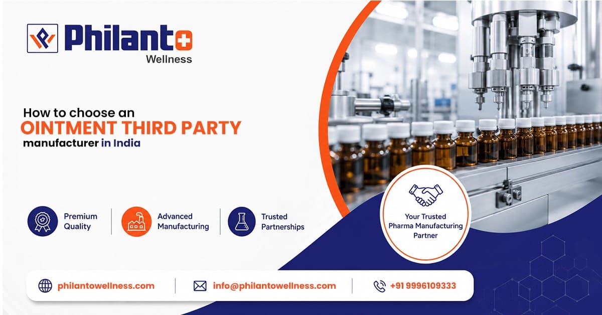 Best Ointment Third Party Manufacturer in India