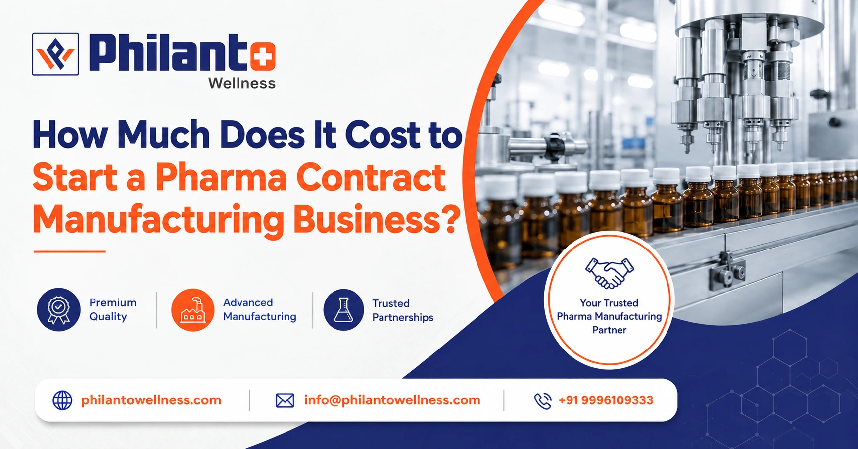 How Much Does It Cost to Start a Pharma Contract Manufacturing Business?